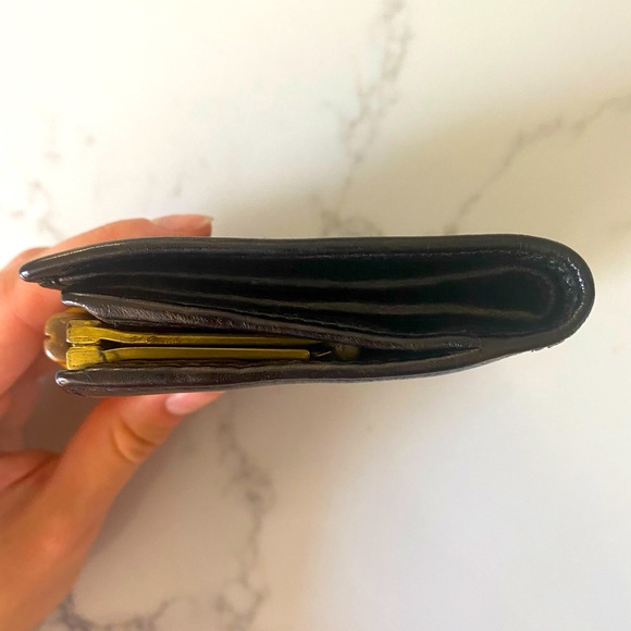 Vintage GUCCI bamboo wallet - Picture 4 of 9